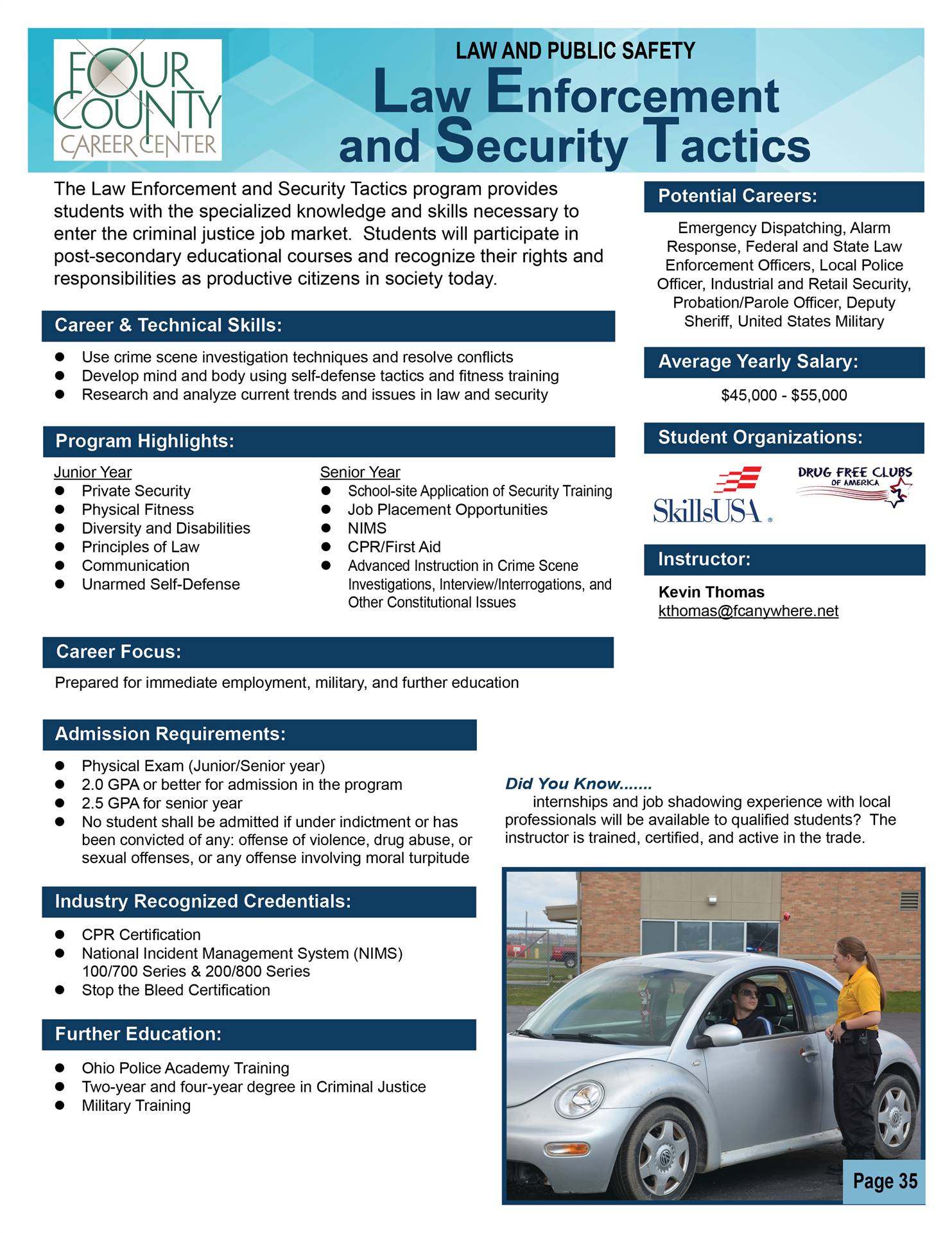 Law Enforcement & Security Tactics