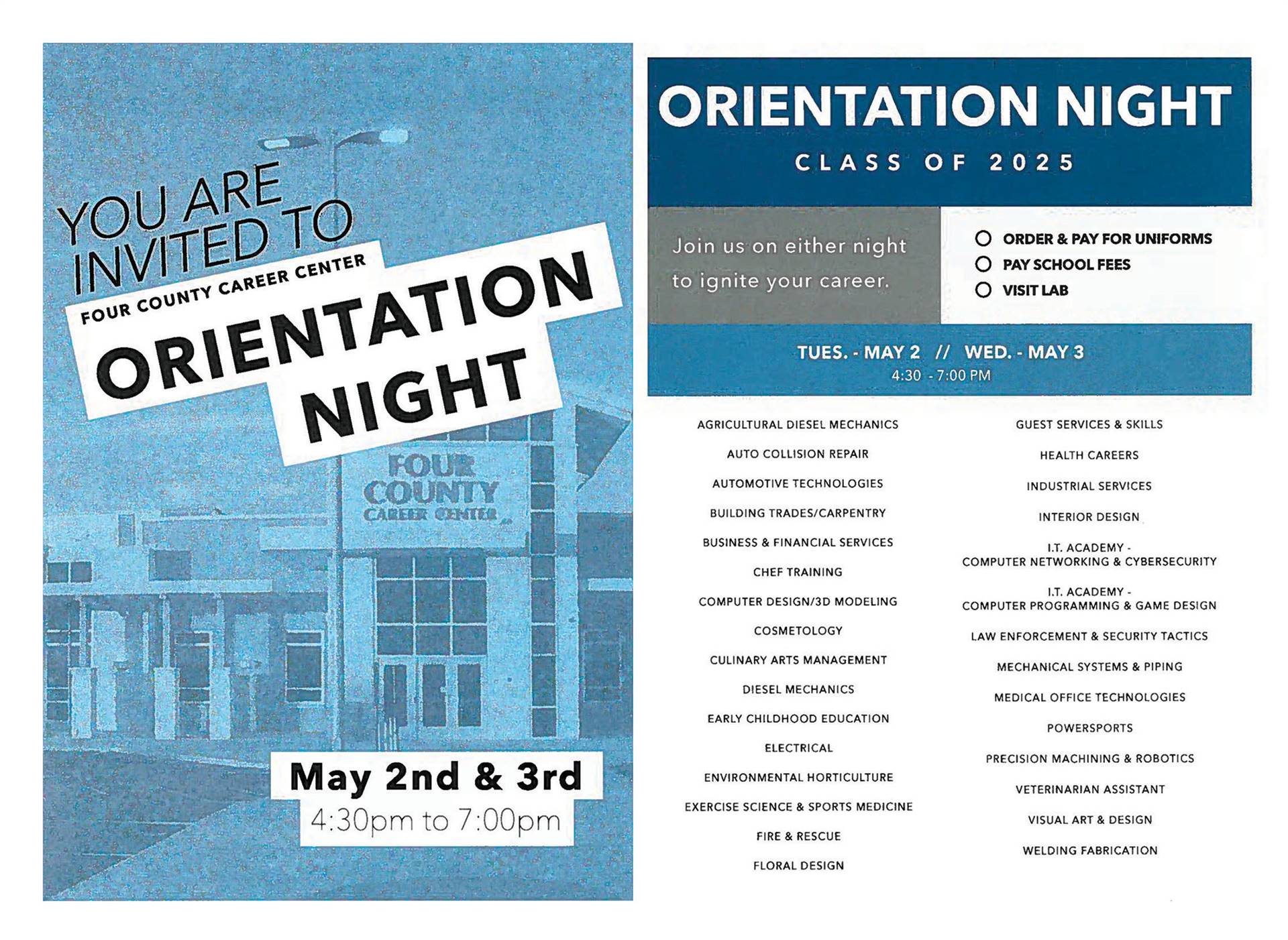 Orientation Night